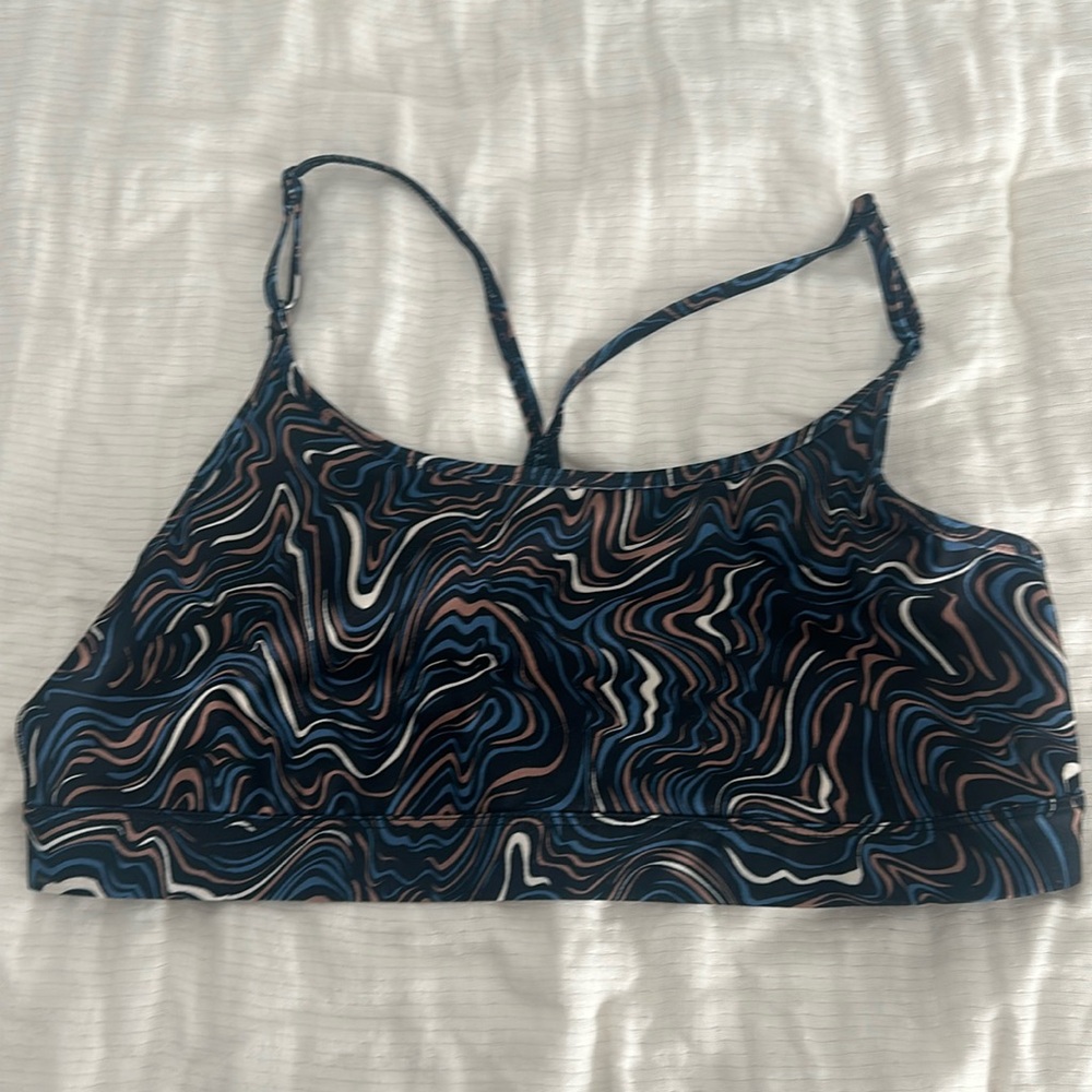 Patterned Sports Bra